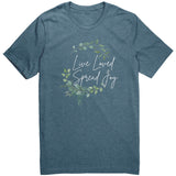 Live Loved Canvas White