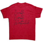 Lovable Capable Worthwhile shirt