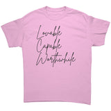 Lovable Capable Worthwhile shirt